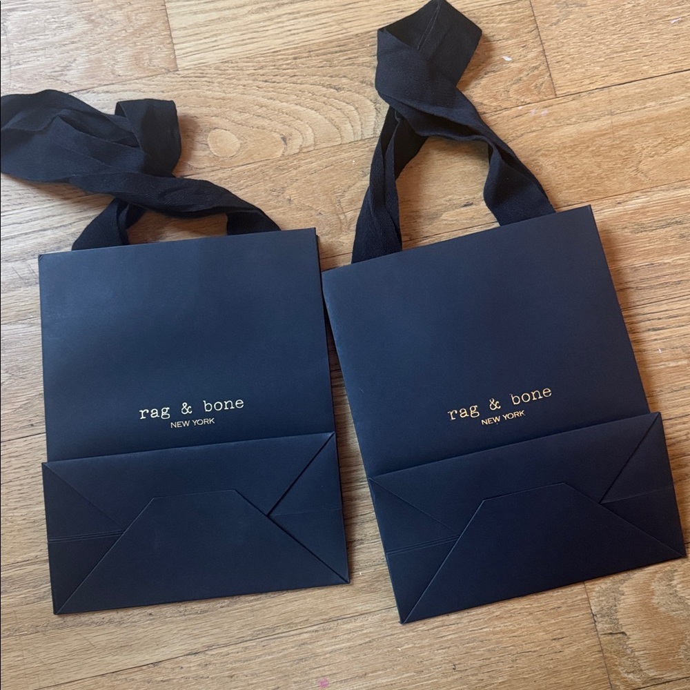 rag & bone shopping bags x 2